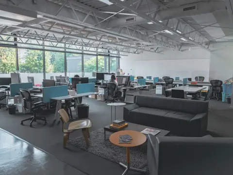 Modern website design workspace
